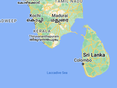Map showing location of Udankudi (8.43333, 78.01667)