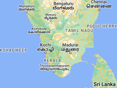 Map showing location of Udumalaippettai (10.58806, 77.24779)