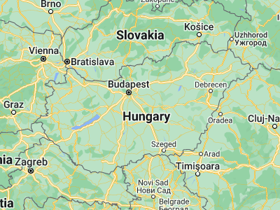 Map showing location of Újhartyán (47.21981, 19.38638)