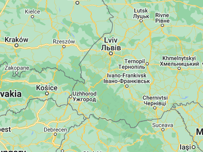 Map showing location of Ulichnoye (49.23385, 23.65111)