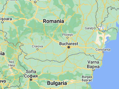 Map showing location of Ulieşti (44.58333, 25.41667)