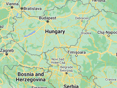 Map showing location of Üllés (46.33611, 19.84454)