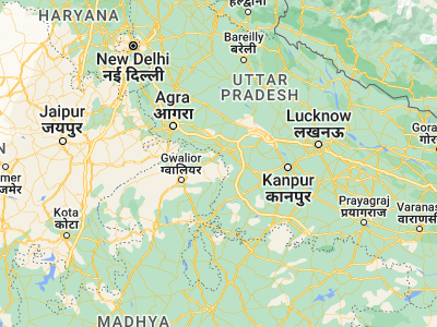 Map showing location of Umri (26.51056, 78.93667)