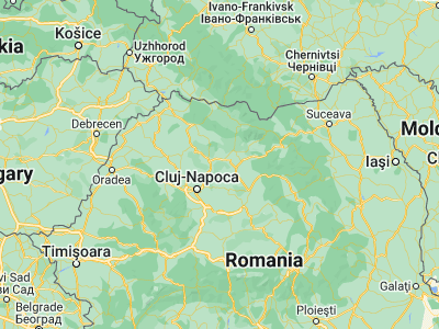 Map showing location of Unguraş (47.11667, 24.05)
