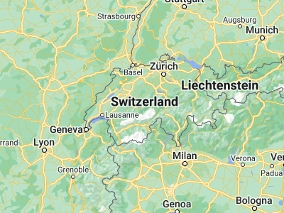 Map showing location of Unterseen (46.6853, 7.84722)