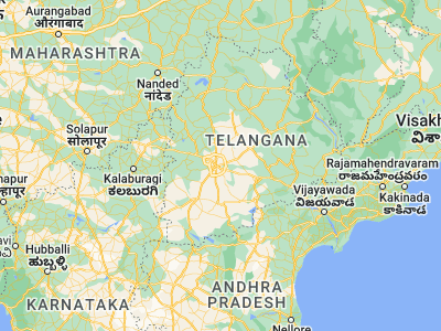 Map showing location of Uppal Kalan (17.40577, 78.55911)