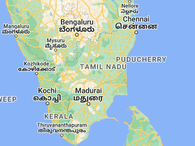 Map showing location of Uppiliyapuram (11.26667, 78.51667)