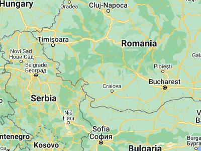 Map showing location of Urdari (44.8, 23.3)