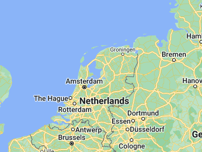Map showing location of Urk (52.6625, 5.60139)