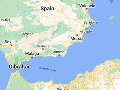 Map showing location of Urrácal (37.3974, -2.36485)