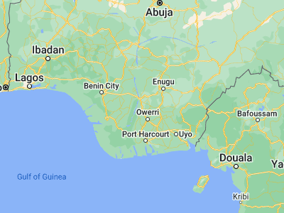 Map showing location of Uruobo-Okija (5.90016, 6.84312)