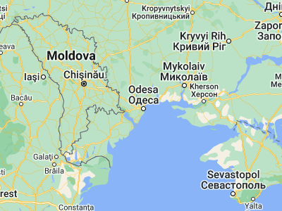 Map showing location of Usatove (46.53296, 30.6596)