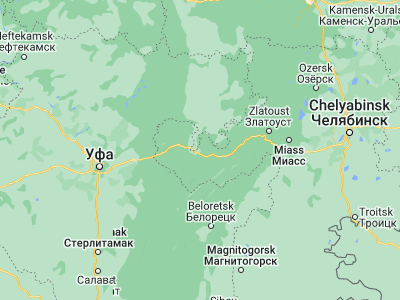 Map showing location of Ust’-Katav (54.9366, 58.1757)