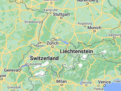 Map showing location of Uzwil (47.43813, 9.13922)