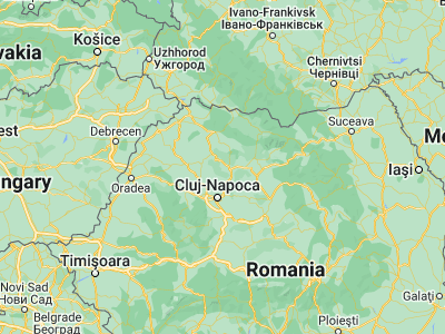 Map showing location of Vad (47.2, 23.75)