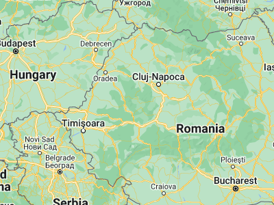 Map showing location of Vadu Moţilor (46.4, 22.96667)