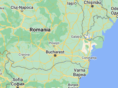 Map showing location of Vadu Săpat (45.03333, 26.38333)