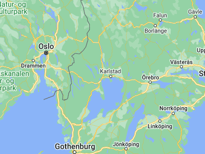 Map showing location of Vålberg (59.4, 13.16667)