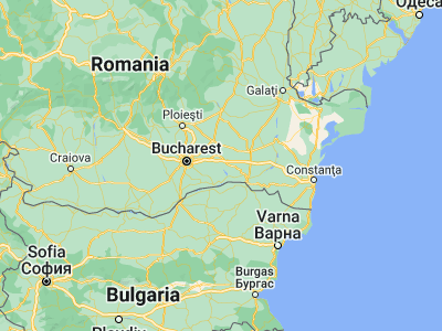 Map showing location of Valea Argovei (44.35, 26.78333)