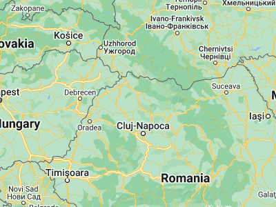 Map showing location of Valea Chioarului (47.43333, 23.48333)
