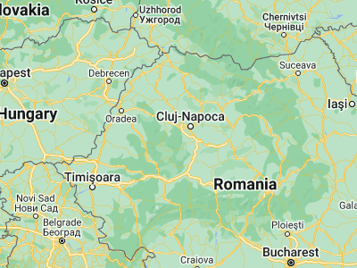 Map showing location of Valea Ierii (46.65, 23.35)