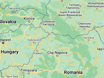 Map showing location of Valea Vinului (47.71667, 23.18333)