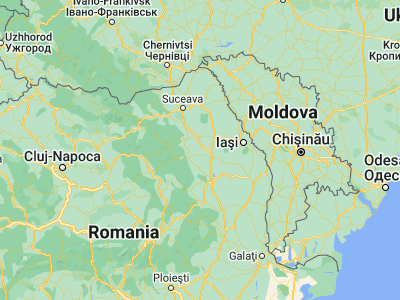 Map showing location of Văleni (47.03333, 26.66667)