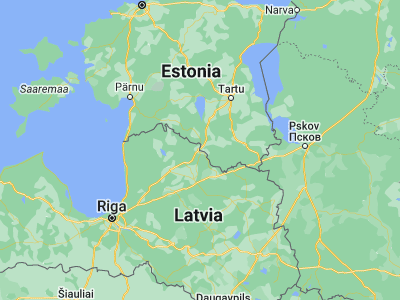 Map showing location of Valga (57.77781, 26.0473)