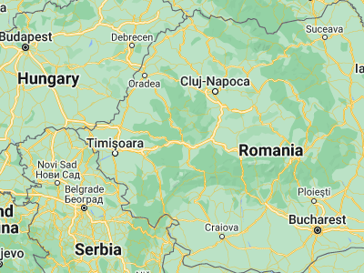 Map showing location of Vălişoara (46.05, 22.85)