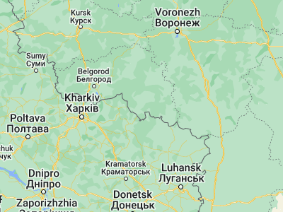 Map showing location of Valuyki (50.2035, 38.1067)