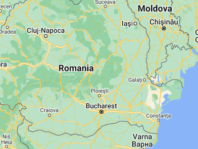 Map showing location of Vama Buzăului (45.58333, 25.98333)
