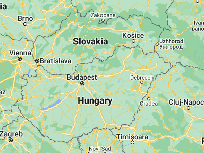 Map showing location of Vámosgyörk (47.68428, 19.92924)