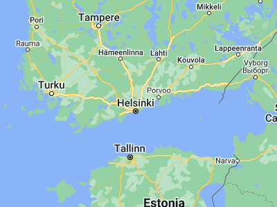 Map showing location of Vantaa (60.29414, 25.04099)