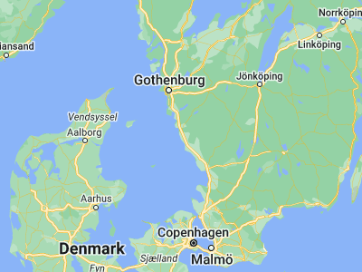 Map showing location of Varberg (57.10557, 12.25078)