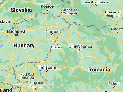 Map showing location of Vârciorog (46.96667, 22.3)