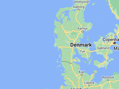 Map showing location of Varde (55.62112, 8.48069)