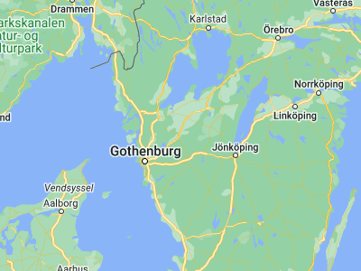Map showing location of Vårgårda (58.03706, 12.80907)