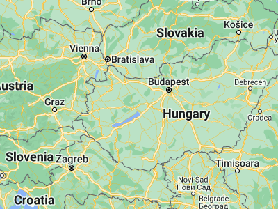 Map showing location of Várpalota (47.19936, 18.13954)
