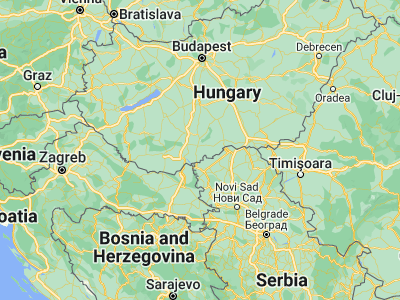 Map showing location of Vaskút (46.10782, 18.98514)
