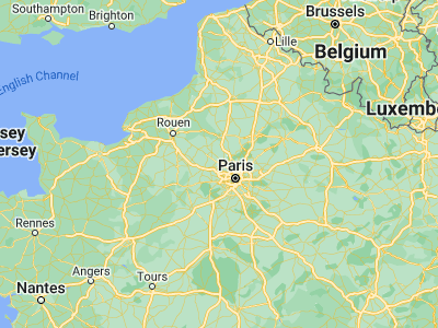 Map showing location of Vauréal (49.03333, 2.03333)