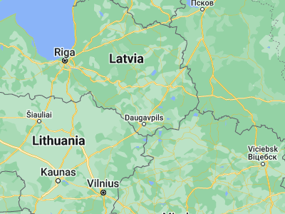 Map showing location of Vecvārkava (56.18333, 26.51667)