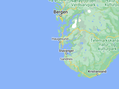Map showing location of Vedavågen (59.29167, 5.23333)