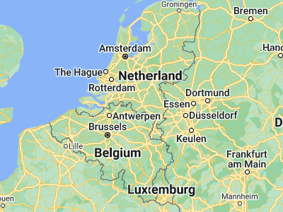 Map showing location of Veldhoven (51.41833, 5.40278)