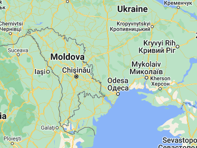 Map showing location of Velyka Mykhaylivka (47.07971, 29.85753)