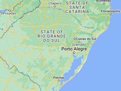 Map showing location of Venâncio Aires (-29.60639, -52.19194)