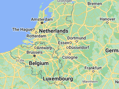 Map showing location of Venlo (51.37, 6.16806)
