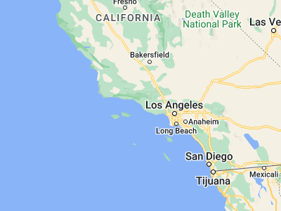 Map showing location of Ventura (34.27834, -119.29317)