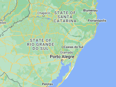 Map showing location of Veranópolis (-28.93611, -51.54944)