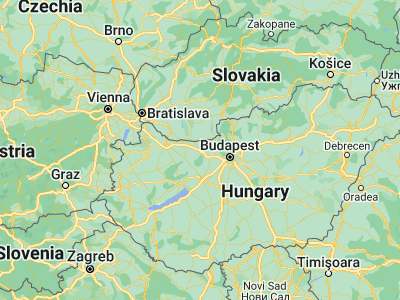 Map showing location of Vértesszőlős (47.62106, 18.3813)