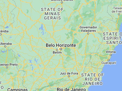 Map showing location of Vespasiano (-19.69194, -43.92333)